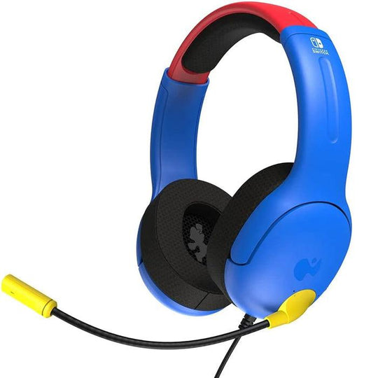 PDP Nintendo Switch Super Mario Airlite 3.5mm Wired Headset