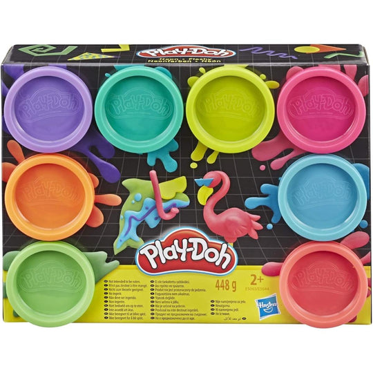 Play-Doh Neon Rainbow Starter Set (8 Pack)