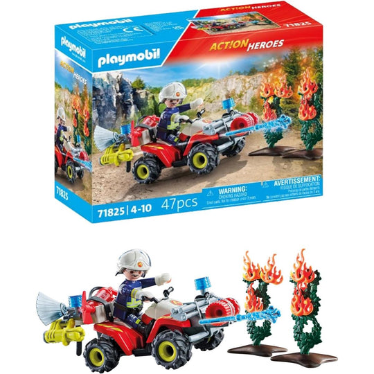 Playmobil 71825 Action Heroes Firefighting Quad