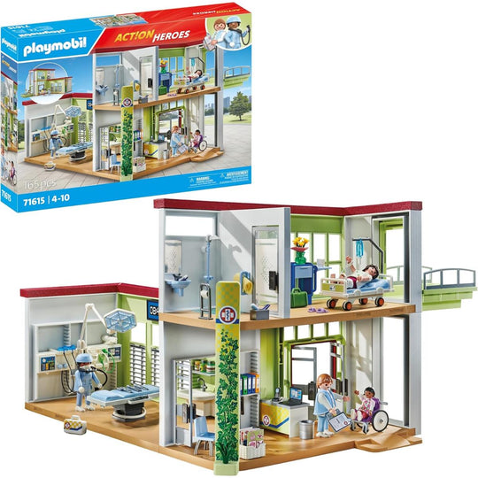 Playmobil 71615 Action Heroes Modern Hospital