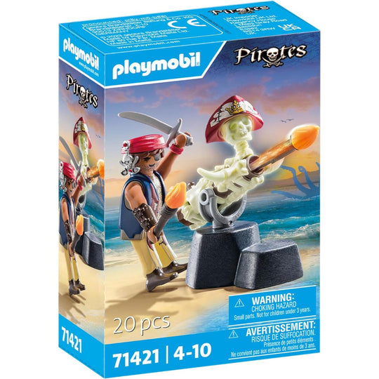 Playmobil 71421 Pirates: Pirate vs Deeper Cannon Master