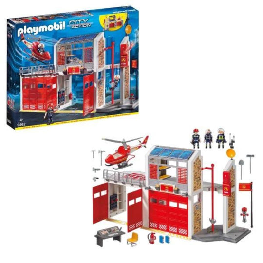 Playmobil 9462 City Action Fire Station with Fire Alarm