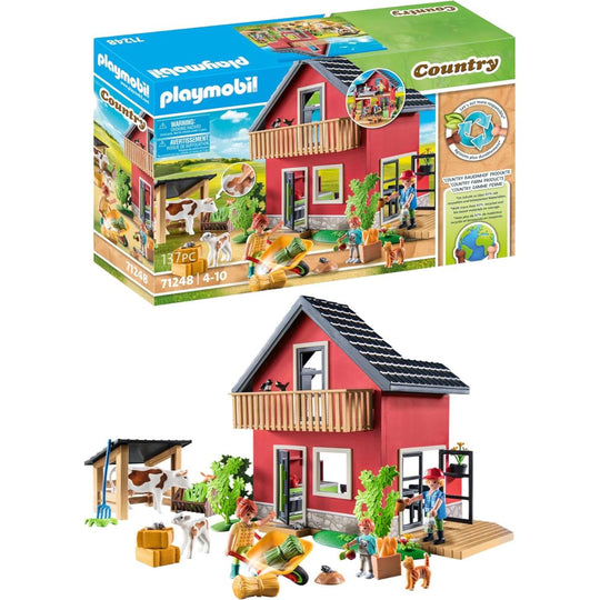 Playmobil 71248 Country Farmhouse with Outdoor Area
