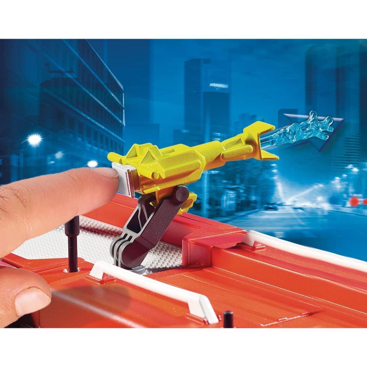 Buy wholesale PLAYMOBIL 9464 Fire Truck - City Action - with two figures and a vehicle that includes a working water cannon, light and sound module - City & Jobs - Ages 4 and up Buy wholesale PLAYMOBIL 9464 Fire Truck - City Action - with two figures and a vehicle that includes a working water cannon, light and sound module - City & Jobs - Ages 4 and up