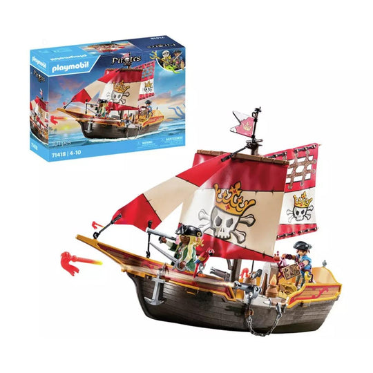 Playmobil 71418 Pirates: Pirate vs Deeper Small Pirate Ship