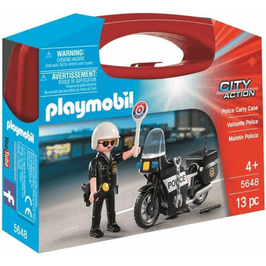 Playmobil 5648 City Action Police Carry Case