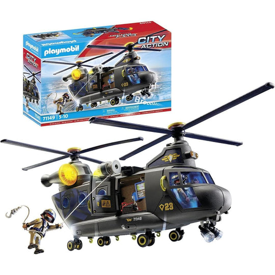 Playmobil 71149 City Action Tactical Unit Rescue Aircraft