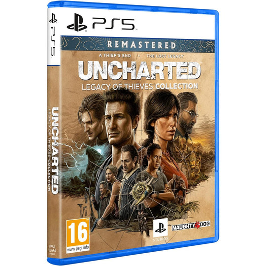 Playstation 5 PS5 Uncharted Legacy of Thieves Collection Video Game