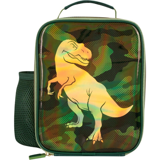 Polar Gear Camouflage Dinosaur Insulated Lunch Bag