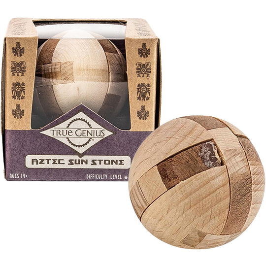 Project Genius 3D Brainteaser Puzzle - Aztec Sun Stone