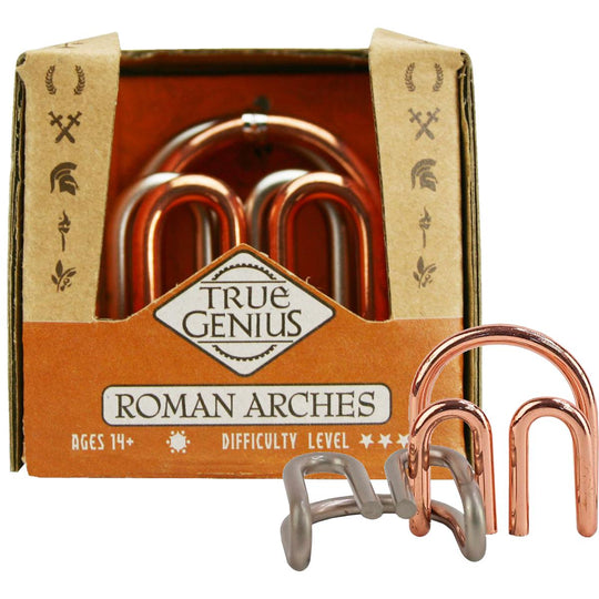 Project Genius 3D Brainteaser Puzzle - Roman Arches