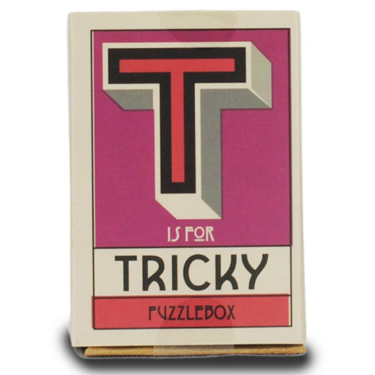Project Genius 3D Matchbox Puzzle - T is for Tricky