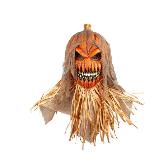 Pumpkin Scarecrow Mask - Wicked Costumes Adult Fancy Dress