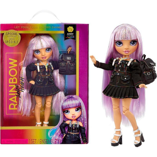 Rainbow High Junior High Avery Styles Fashion Doll Special Edition