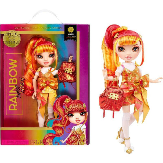 Rainbow High Junior High Laurel De-Vious Fashion Doll Special Edition