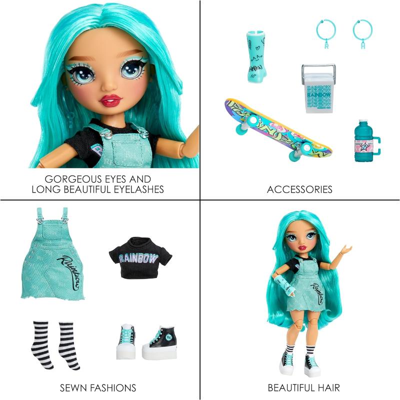 Rainbow High New Friends Blu Brooks Fashion Doll & Accessories - The ...