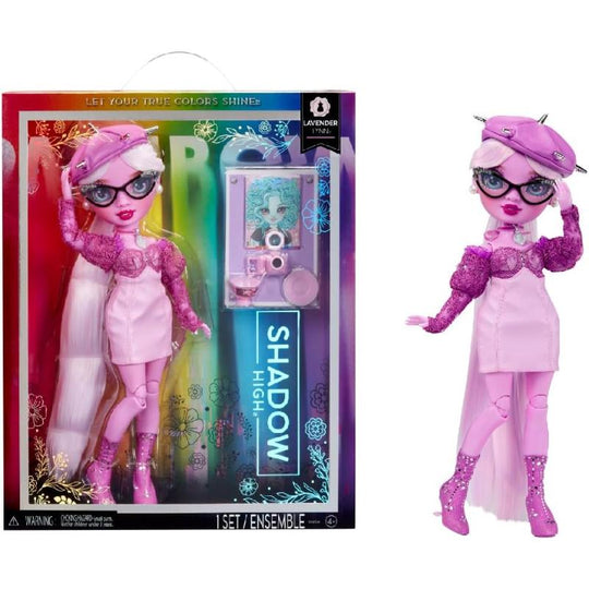 Rainbow High Shadow High Series 3 Fashion Doll - Lavender Lynn