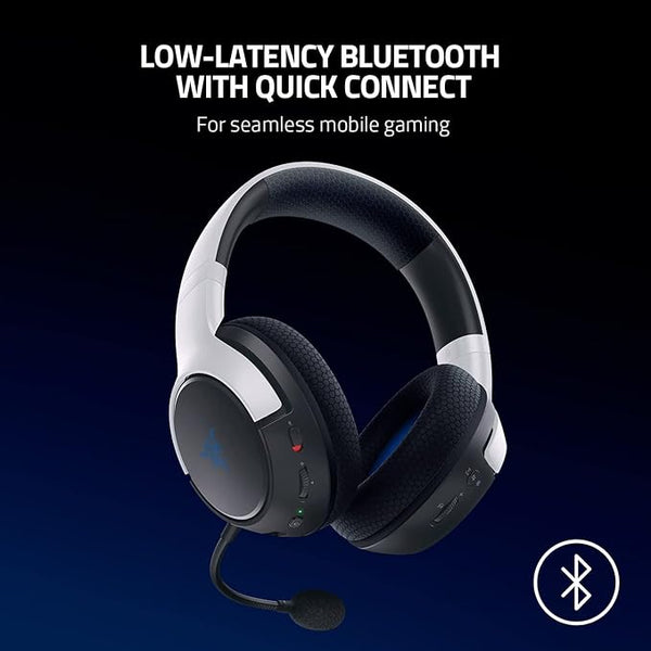 Razer Kaira Sony PS5 Dual Wireless Gaming Headset + Quick Charging Sta ...