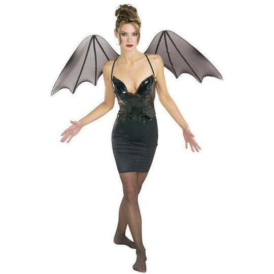 Rubie's Bat Wings Chiffon Adult Halloween Fancy Dress