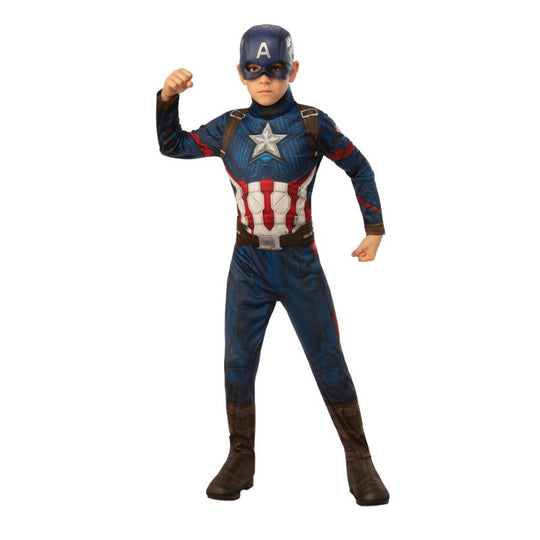 Rubies Captain America Avengers Endgame Boy's Fancy Dress Costume