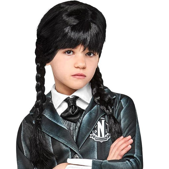 Rubies Child Girls Wednesday Adams Wig