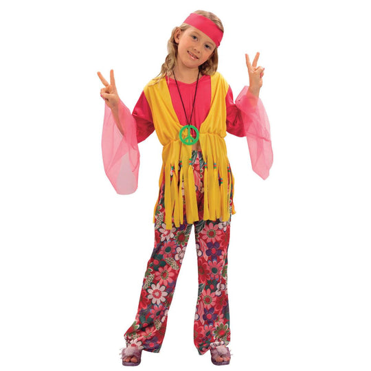 Rubies Forum Hippy Girl Fancy Dress Costume
