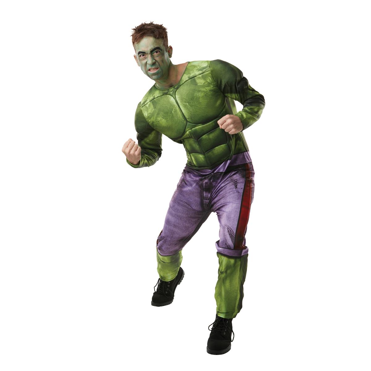 Rubies Hulk Deluxe Men's Fancy Dress Costume - The Online Toy Store