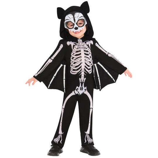 Rubies Skeleton Bat Child Fancy Dress Costume