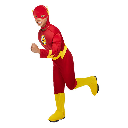 Rubies The Flash Muscle Chest Boy's Fancy Dress Costume