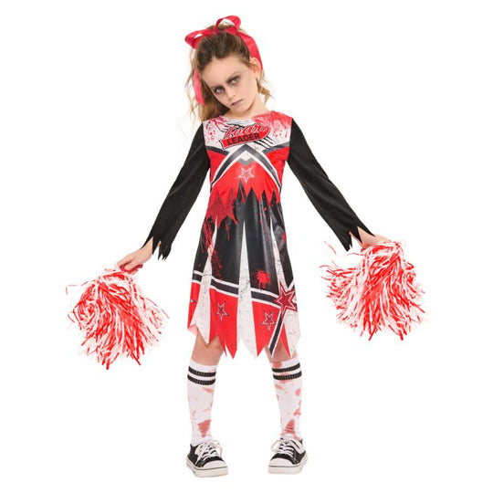 Rubies Zombie Cheerleader Girl's Fancy Dress Costume