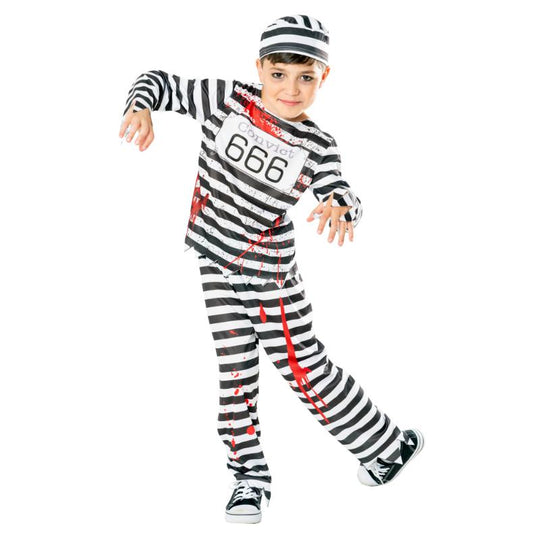 Rubies Zombie Convict Child Halloween Fancy Dress Costume