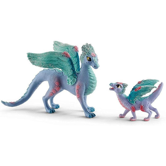Schleich Bayala Figure - Blossom Dragon Mother & Child