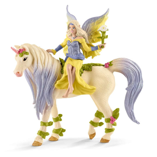 Schleich Bayala Figure - Fairy Sera with Blossom Unicorn