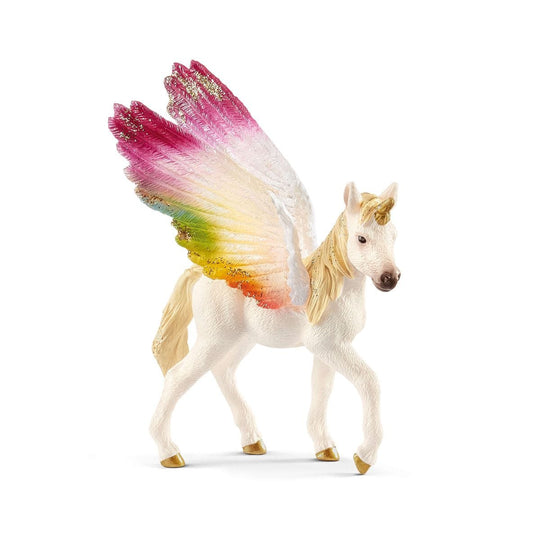 Schleich Bayala Figure - Winged Rainbow Unicorn Foal