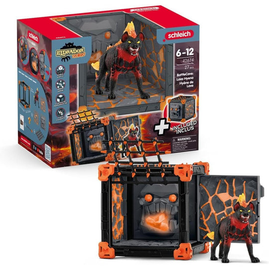 Schleich Eldrador BattleCave Lava Hyena