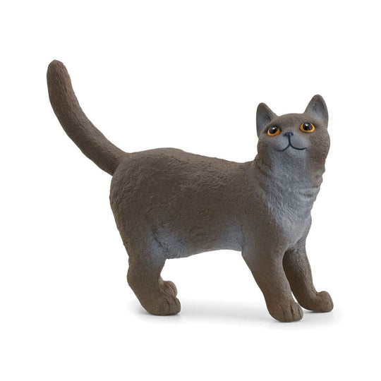 Schleich Farm World Figure - British Shorthair Cat