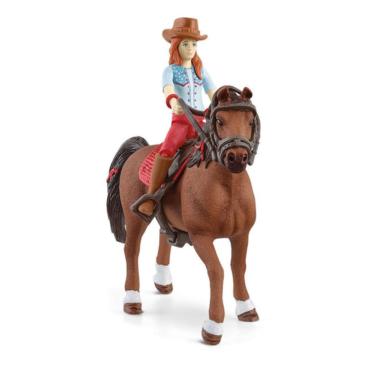 Schleich Horse Club Figure - Hannah & Cayenne
