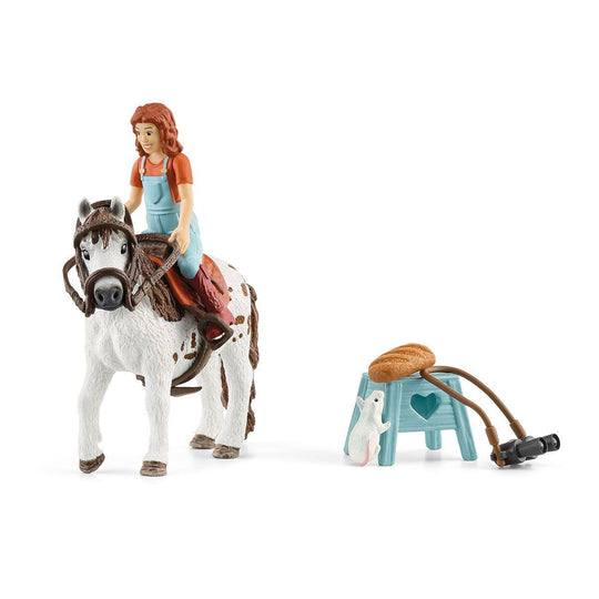 Schleich Horse Club Figure - Mia & Spotty