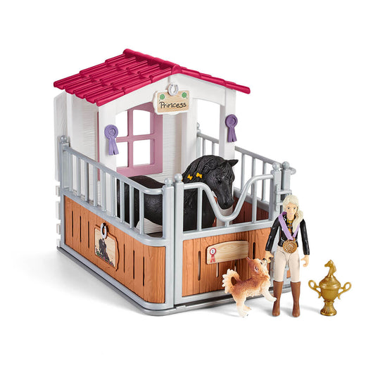 Schleich Horse Club Horse Stall - Tori & Princess