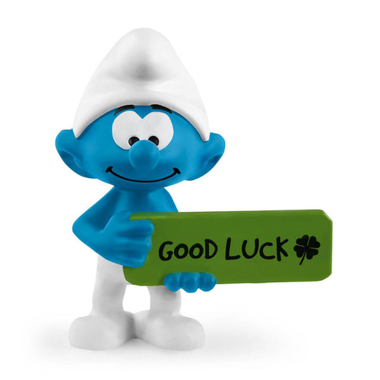 Schleich The Smurfs Figure - Good luck Smurf