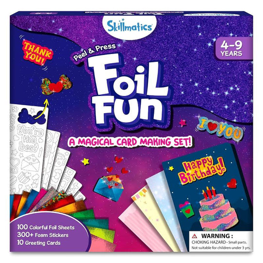 Skillmatics Foil Fun Card Making Set