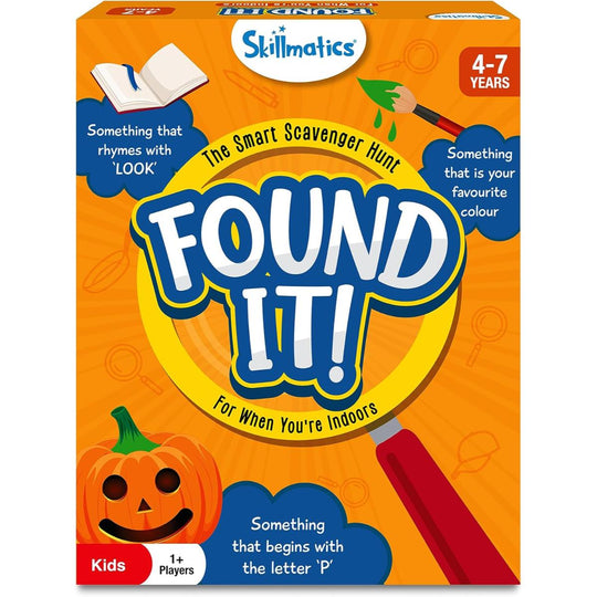 Skillmatics Found It Smart Scavenger Hunt Game - Indoor Edition