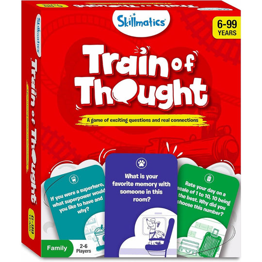 Skillmatics Train of Thought Card Game