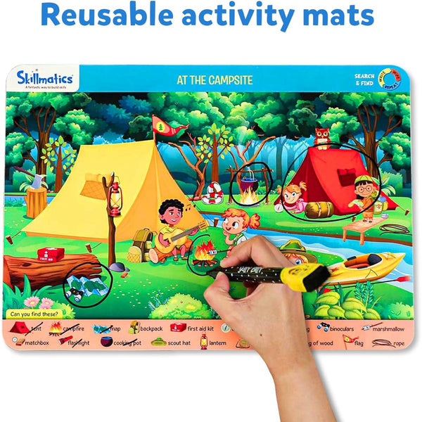 Skillmatics Write and Wipe Activity Mats - Search and Find - The Online ...