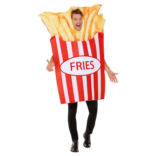Smiffys French Fries Adult Fancy Dress Costume