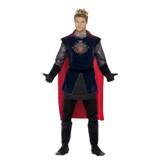 Smiffys King Arthur Medieval Men's Fancy Dress Costume
