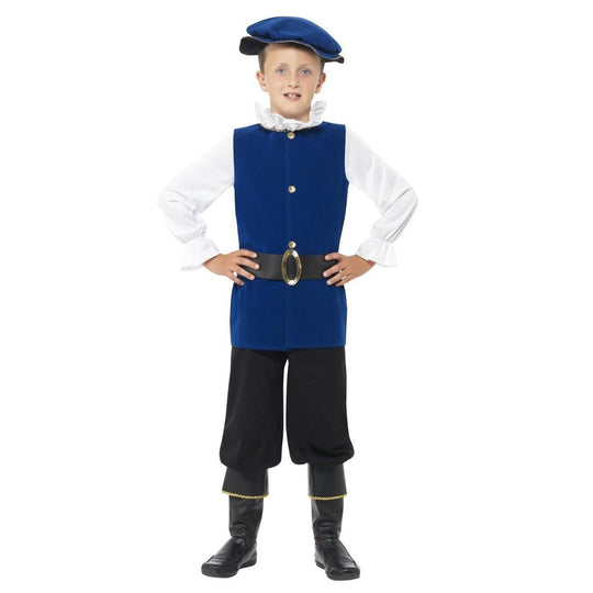 Smiffys Tudor Boy Fancy Dress Costume