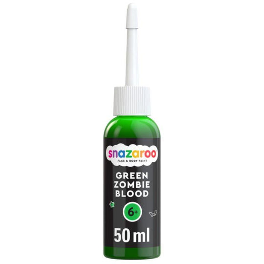 Snazaroo Face and Body Paint -Green Zombie Gel (50ml)