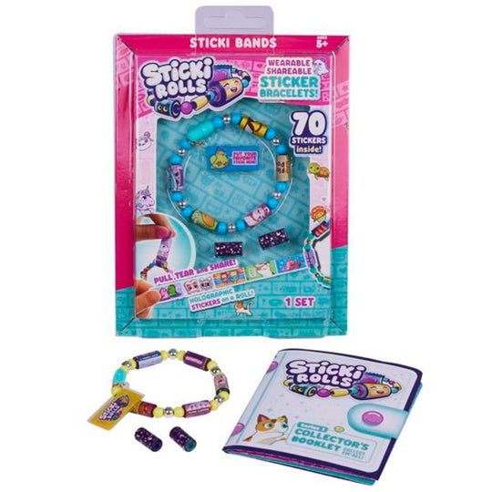 Sticki Rolls Sticki Bands Wearable Sticker Bracelets
