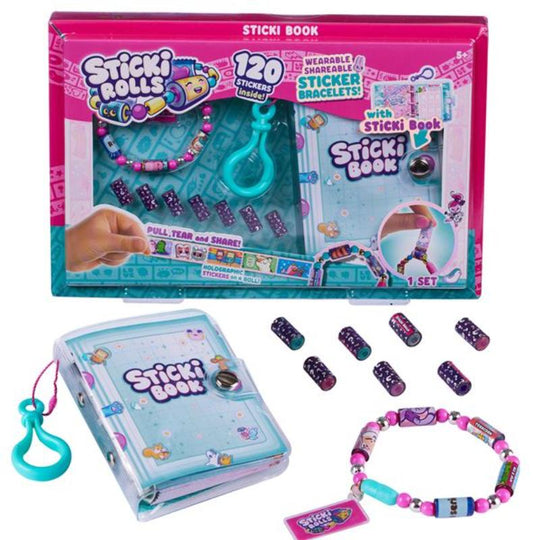 Sticki Rolls Sticki Book Wearable Sticker Bracelets